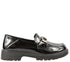 Pantofi casual, dama, FORMAZIONE, 10691 negru, piele lacuita